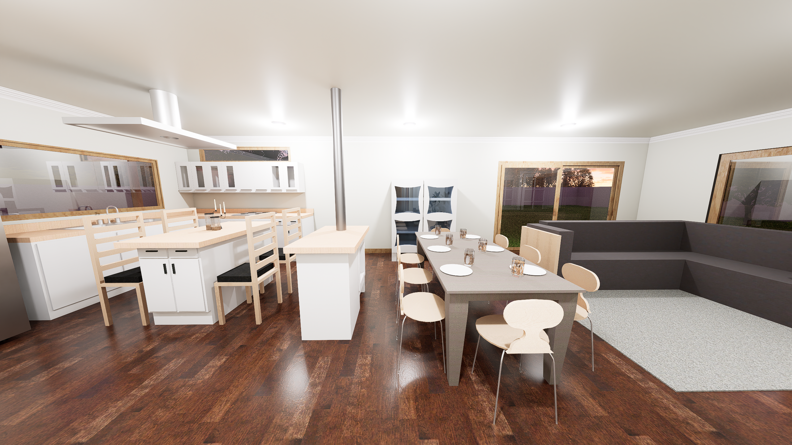 Modelo de casa VIVIENDA N°1 - ALERCE, 4 dormitorios, en Valdivia, imagen 1 de 10