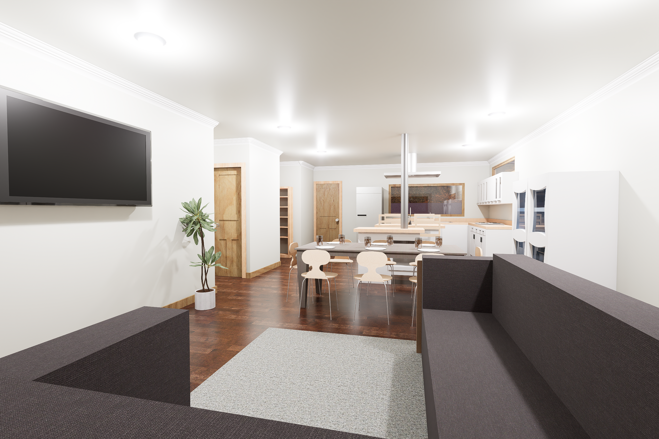 Modelo de casa VIVIENDA N°1 - ALERCE, 4 dormitorios, en Valdivia, imagen 2 de 10