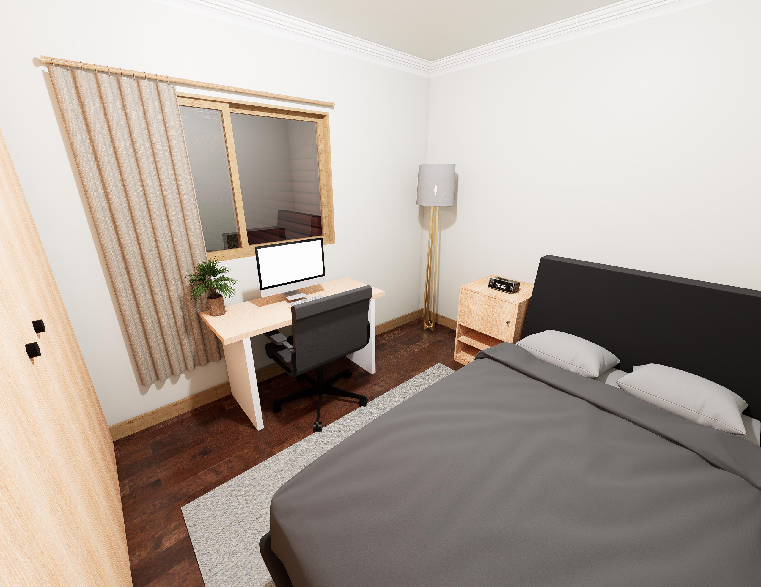 Modelo de casa VIVIENDA N°1 - ALERCE, 4 dormitorios, en Valdivia, imagen 5 de 10