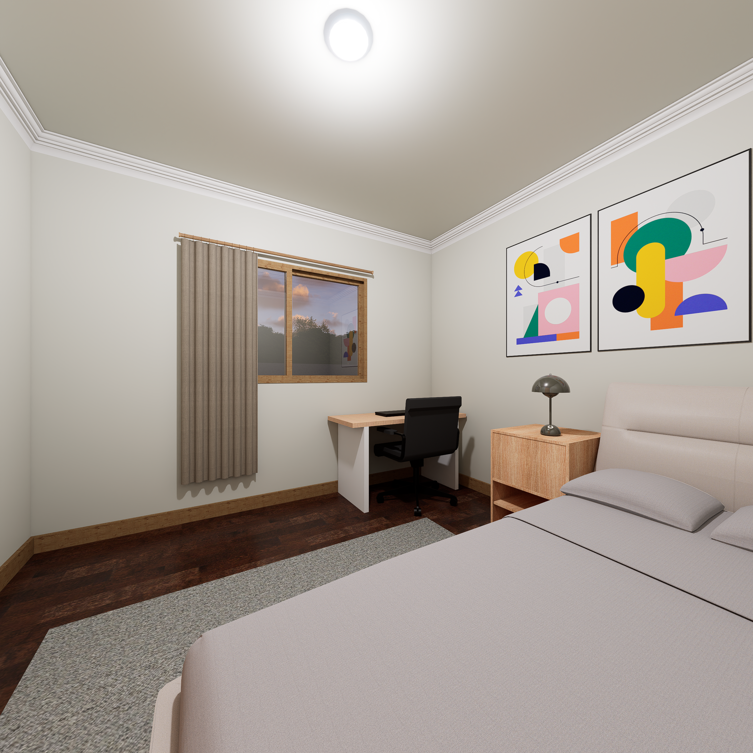 Modelo de casa VIVIENDA N°1 - ALERCE, 4 dormitorios, en Valdivia, imagen 6 de 10
