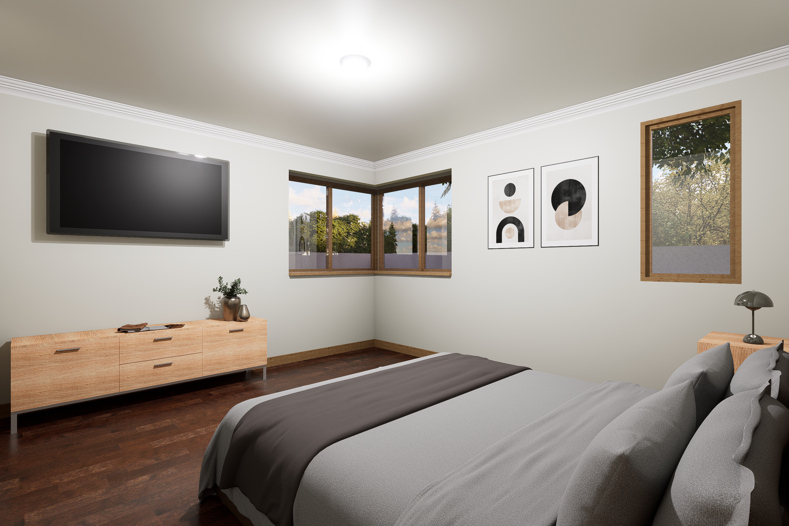 Modelo de casa VIVIENDA N°1 - ALERCE, 4 dormitorios, en Valdivia, imagen 8 de 10