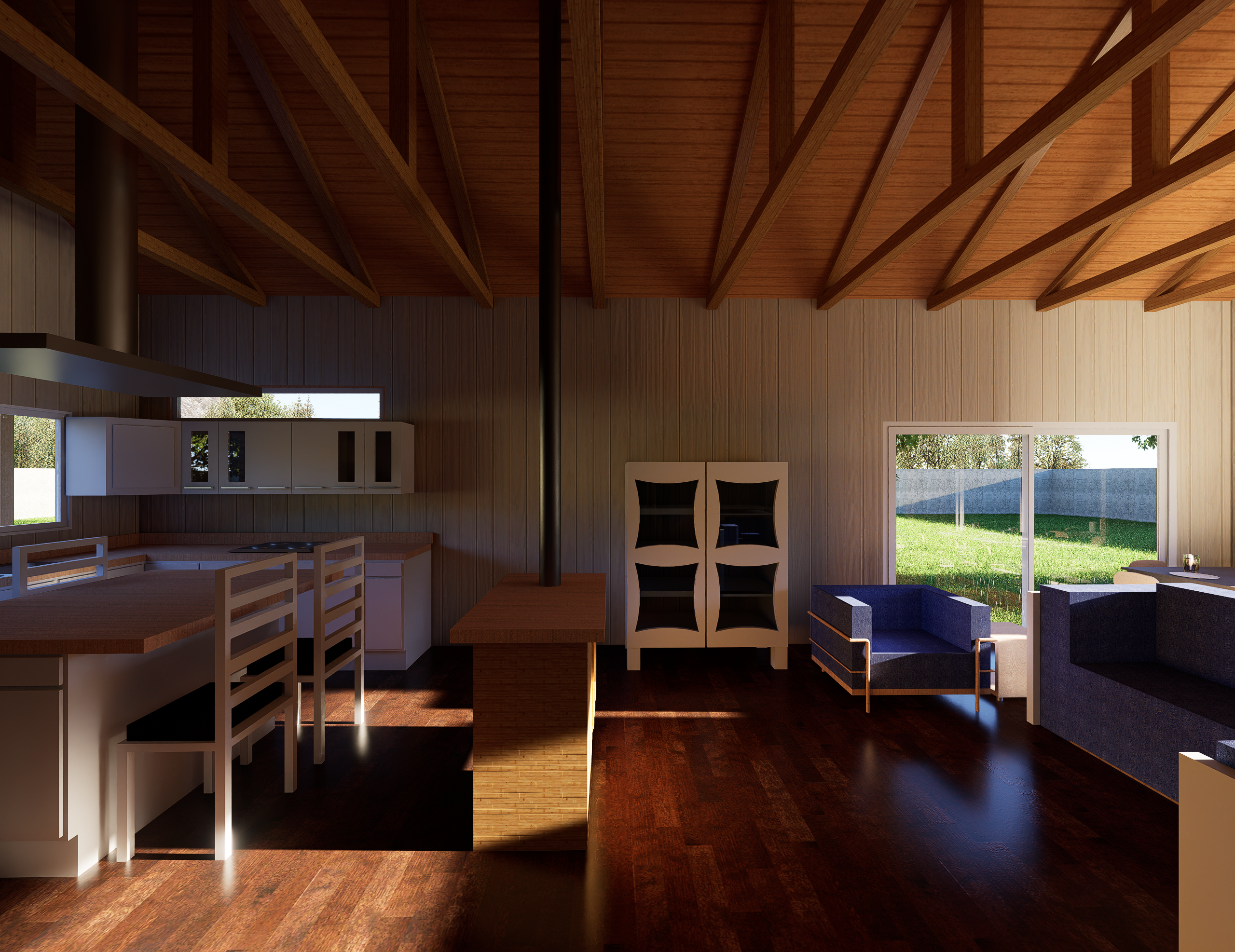 Modelo de casa VIVIENDA N°1 - ALERCE, 4 dormitorios, en Valdivia, imagen 10 de 10